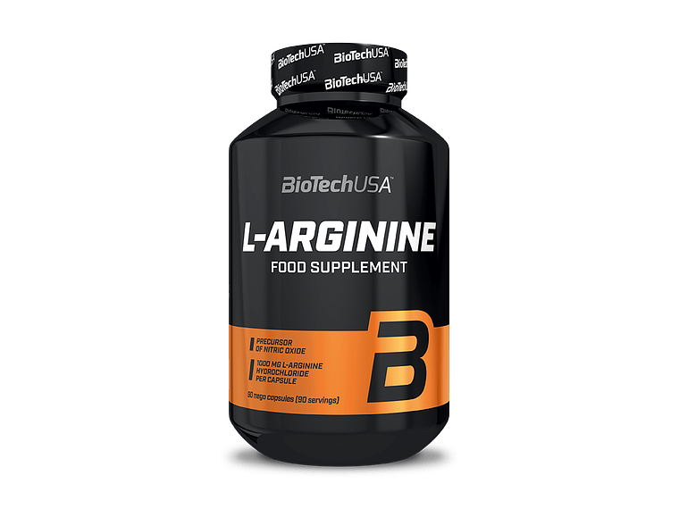L-Arginine 90 Cápsulas BiotechUSA 1