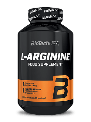 L-Arginine 90 Cápsulas BiotechUSA