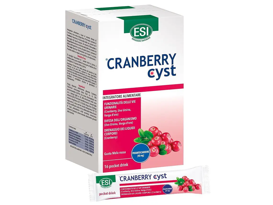 Cranberry Cyst 16 Pocket Drink ESI 1