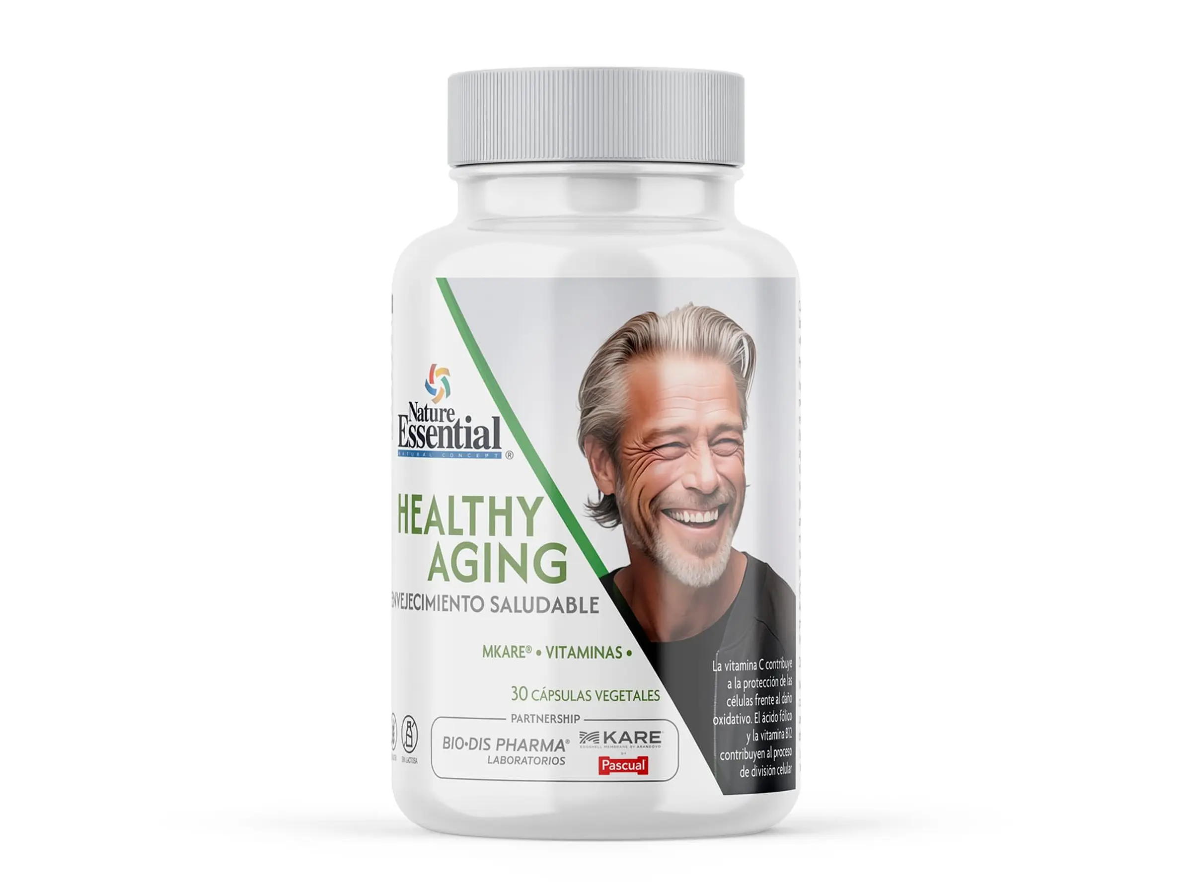 Healthy Aging Envelhecimento Saudável 30 Cápsulas Nature Essential 1