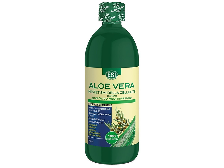 Aloé Vera Juice (Celulite) c/ Oliveira+ Centelha asiática 500 Ml ESI 1