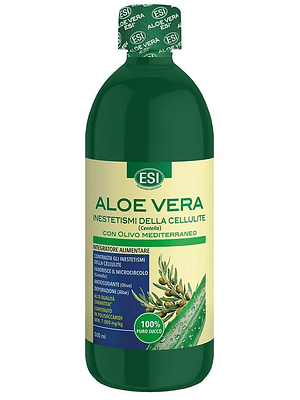 Aloé Vera Juice (Celulite) c/ Oliveira+ Centelha asiática 500 Ml ESI
