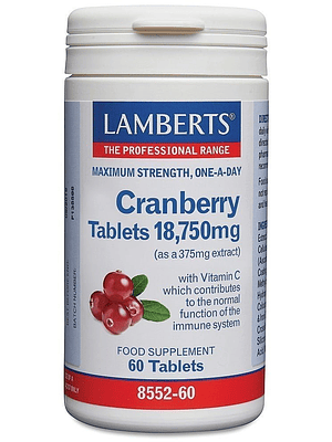 Cranberry 18,750mg 60 Comprimidos Lamberts