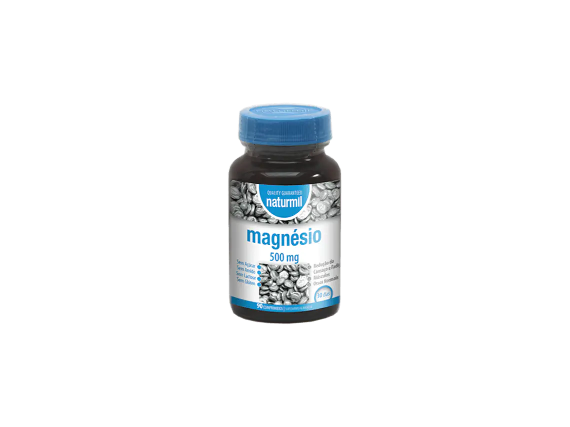 Magnésio 500mg 90 Comprimidos Naturmil 1