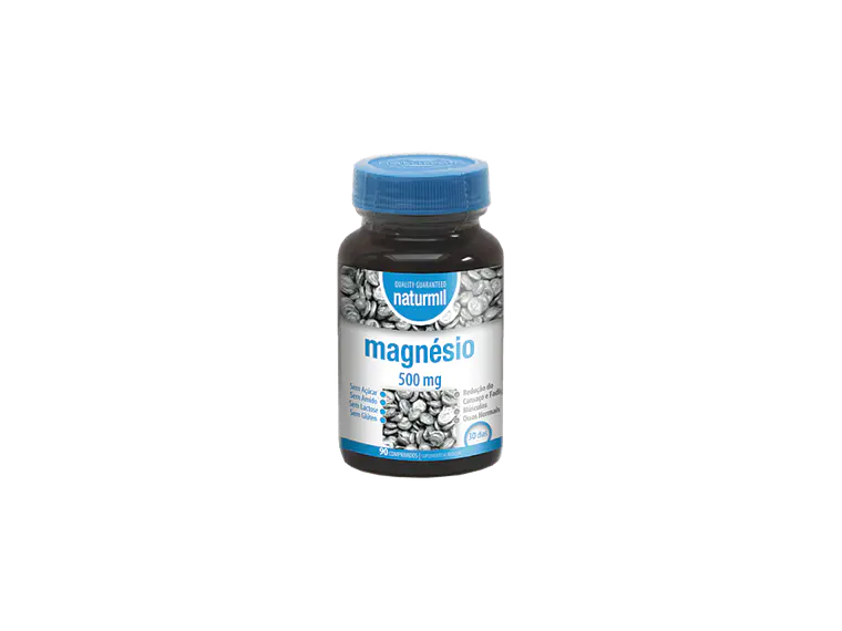 Magnésio 500mg 90 Comprimidos Naturmil 1