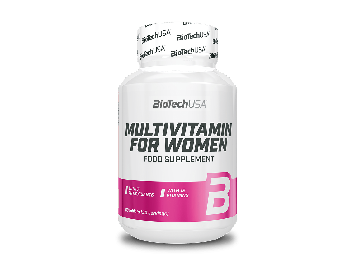 Multivitamin for Women 60 Comprimidos BiotechUSA 1