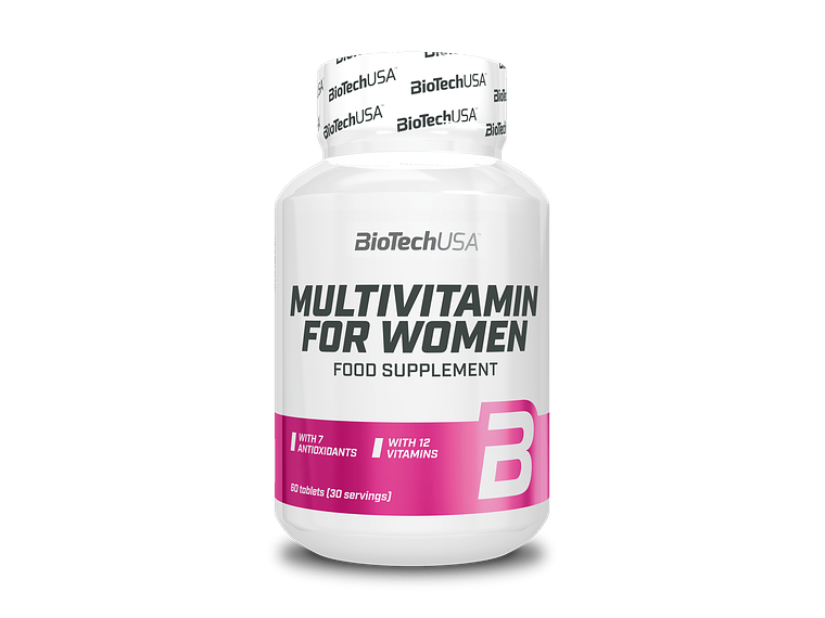 Multivitamin for Women 60 Comprimidos BiotechUSA 1
