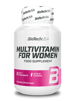 Multivitamin for Women 60 Comprimidos BiotechUSA