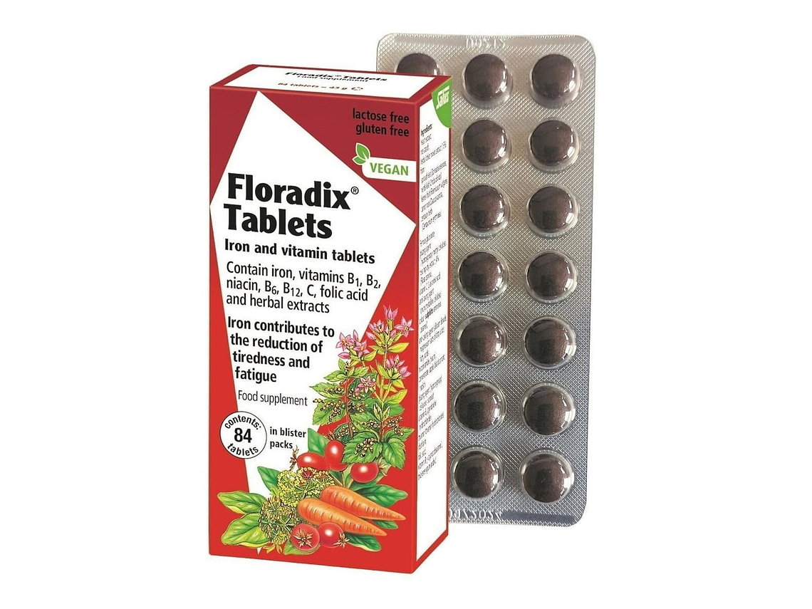 Floradix 84 Comprimidos Salus Haus 1
