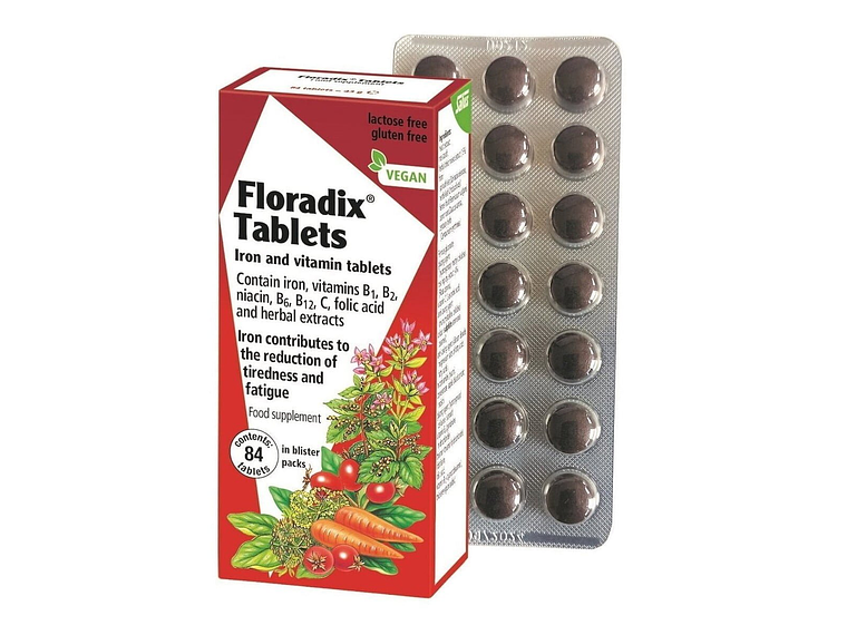 Floradix 84 Comprimidos Salus Haus 1