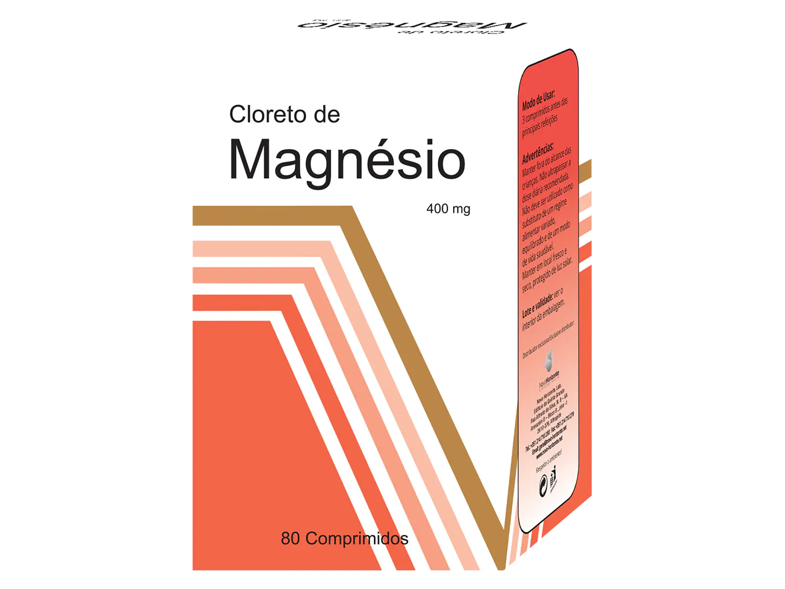 Cloreto De Magnésio 80 Comprimidos Novo Horizonte 1
