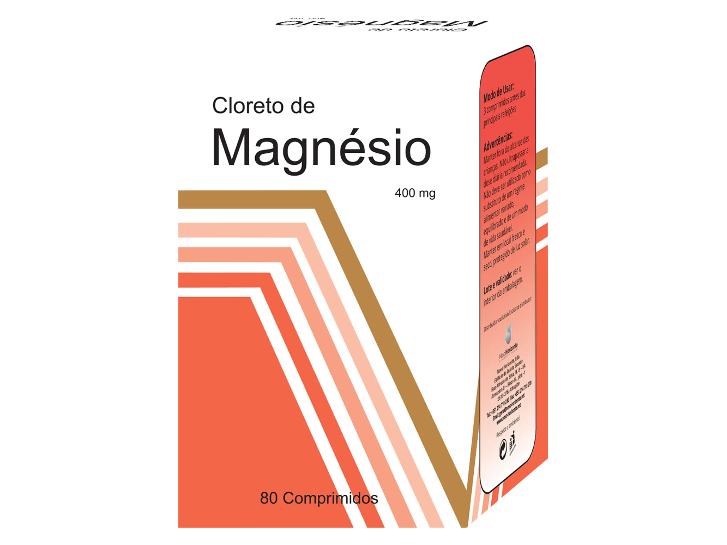Cloreto De Magnésio 80 Comprimidos Novo Horizonte 1