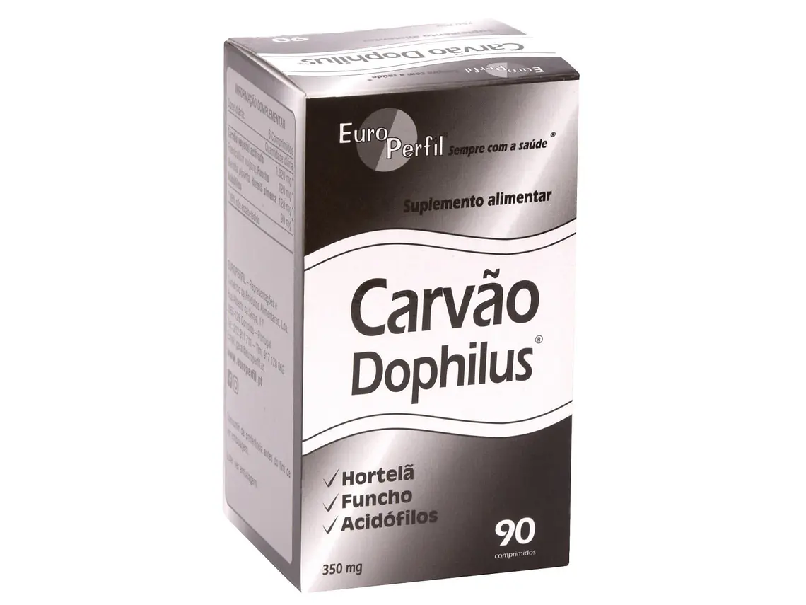 Carvão Dophilus 90 Comprimidos Europerfil 1