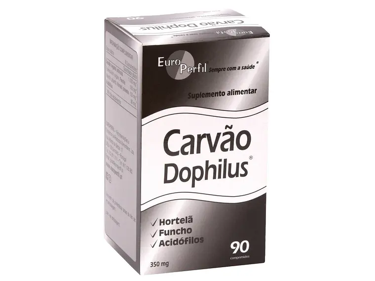 Carvão Dophilus 90 Comprimidos Europerfil 1