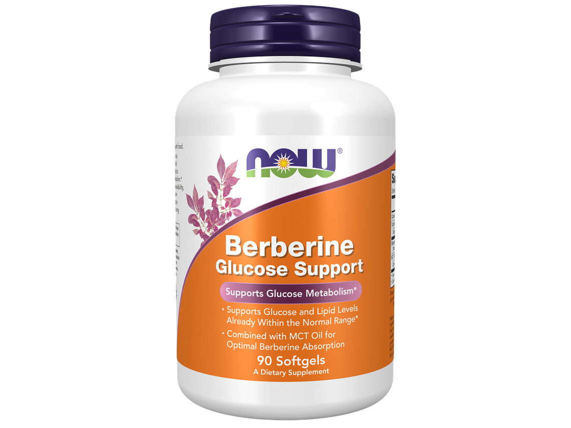 Berberine Glucose Support 90 Softgels Now 1