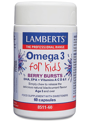 Omega 3 for Kids 60 Cápsulas Lamberts