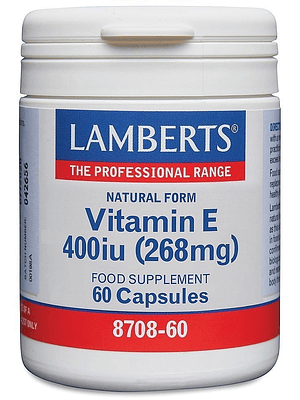 Vitamina E-Natural 400 U.I. Lamberts