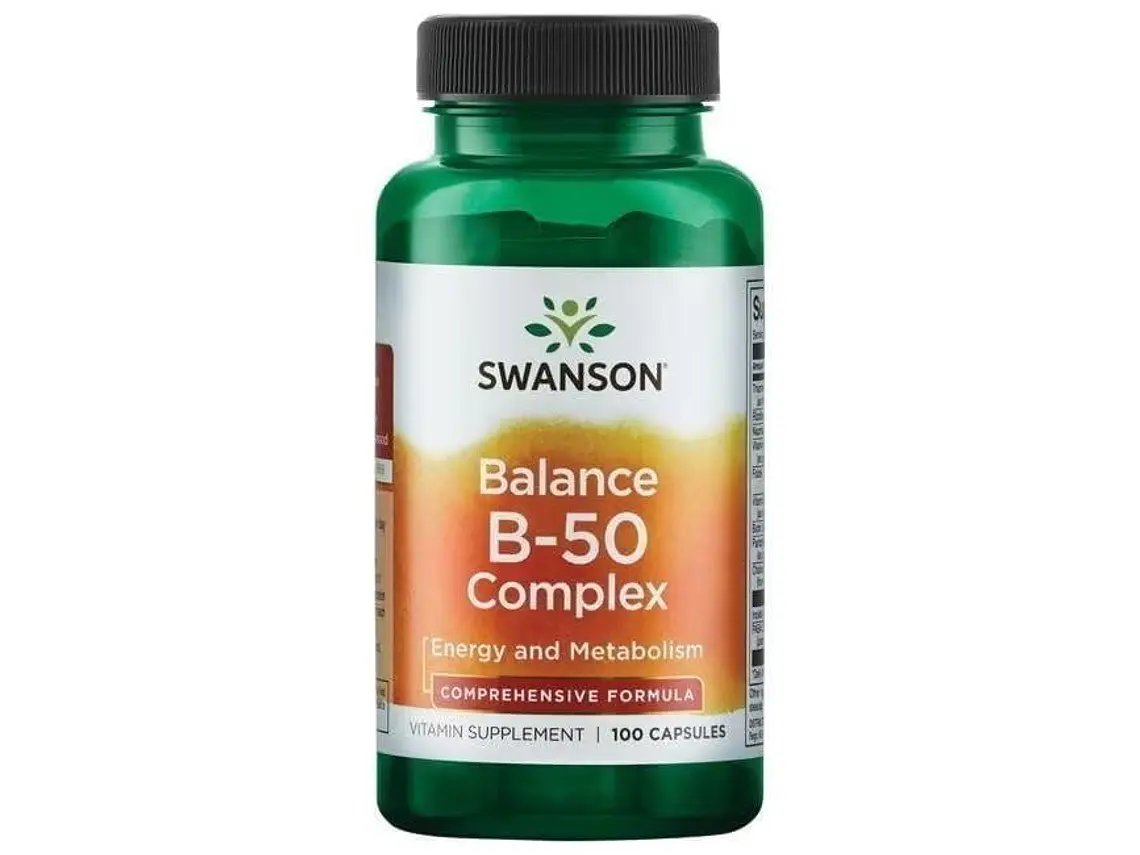 Balance B-50 Complex 100 Cápsulas  Swanson 1