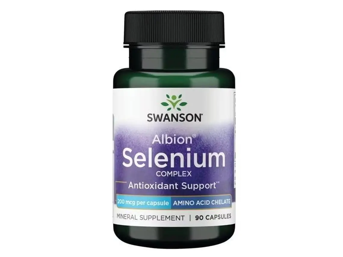 Albion Selenium Complex 200 Mcg 90 Cápsulas  Swanson 1