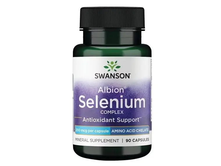 Albion Selenium Complex 200 Mcg 90 Cápsulas  Swanson 1