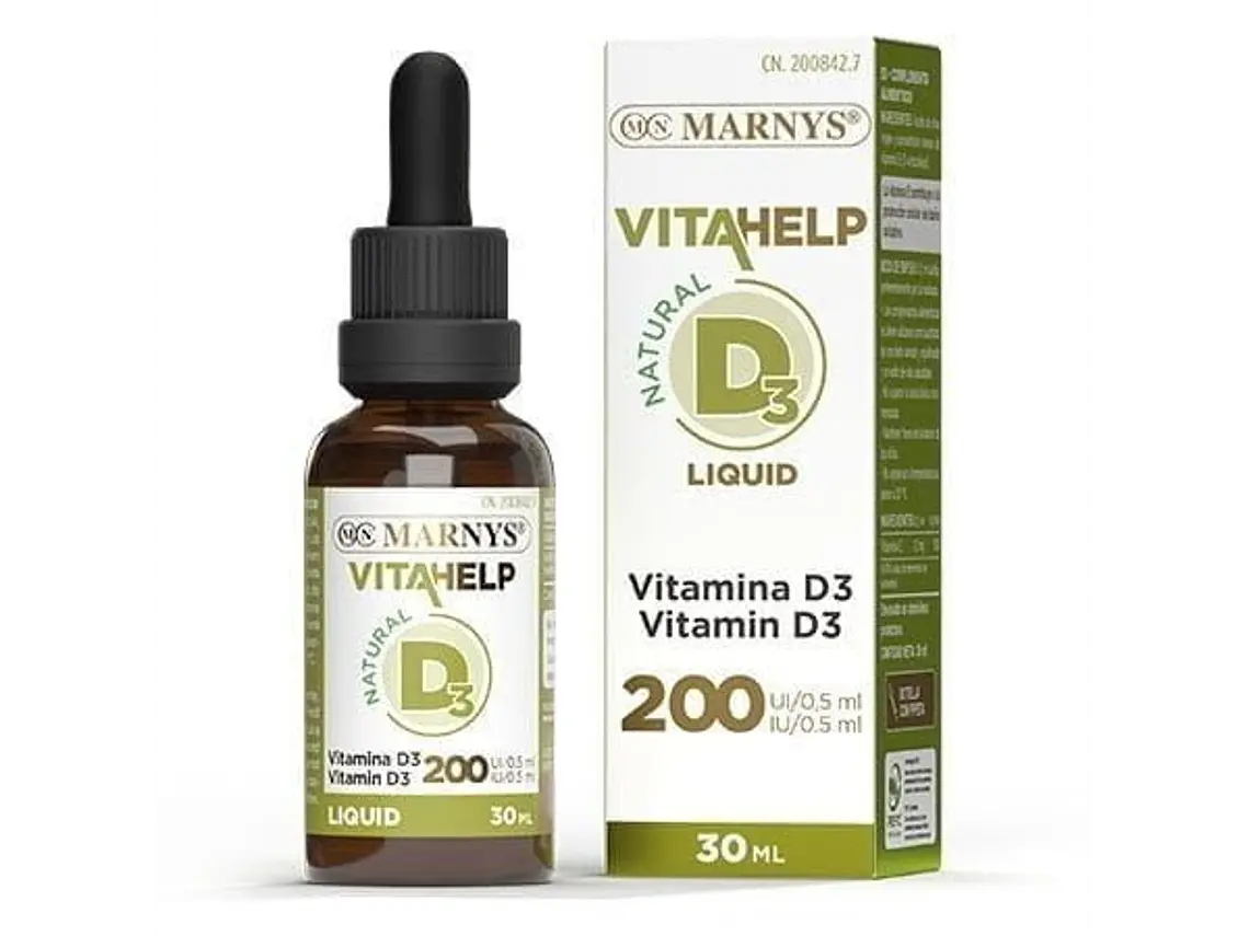 Vitamina D-Líquida Vitahelp 30 Ml. Marnys 1