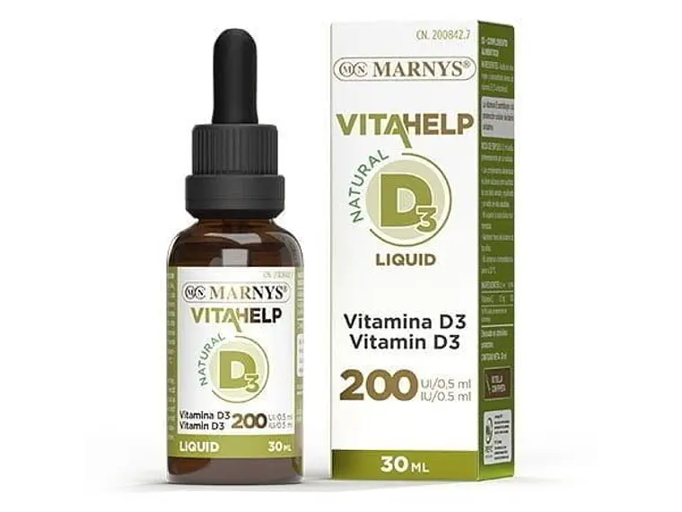 Vitamina D-Líquida Vitahelp 30 Ml. Marnys 1