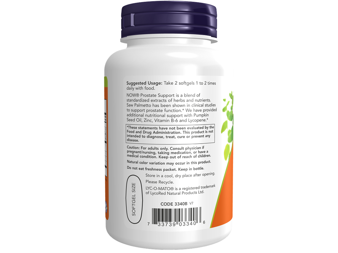 Prostate Support 90 Cápsulas Now 2