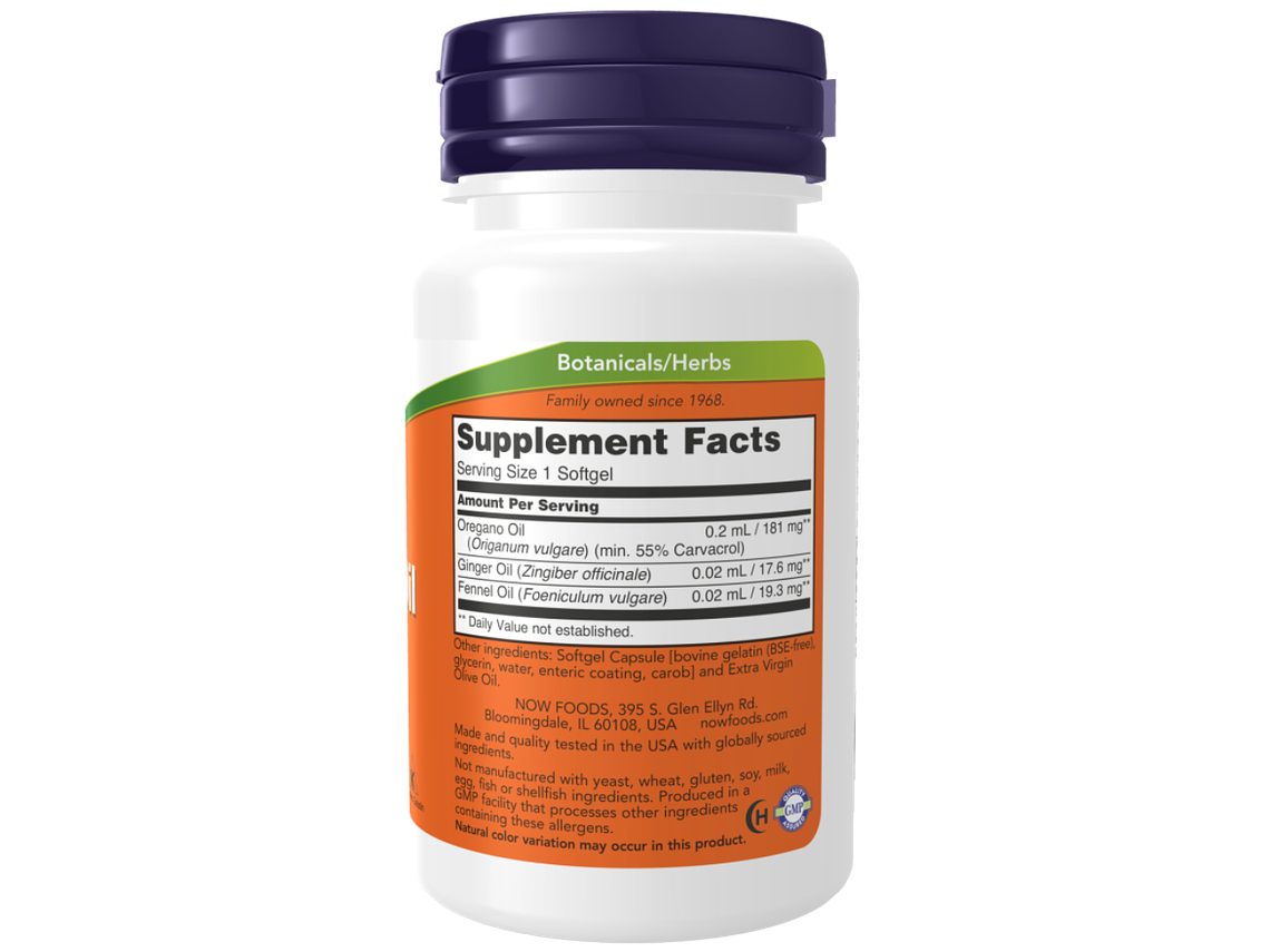 Oregano Oil 90 Softgels Now 2