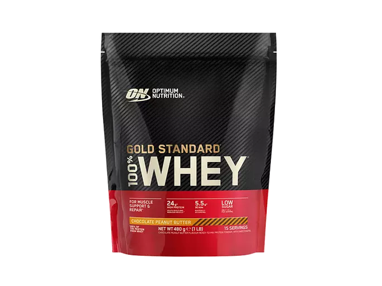 100% Whey Gold Standard  Chocolate e Manteiga de Amendoim Optimum Nutrition 1