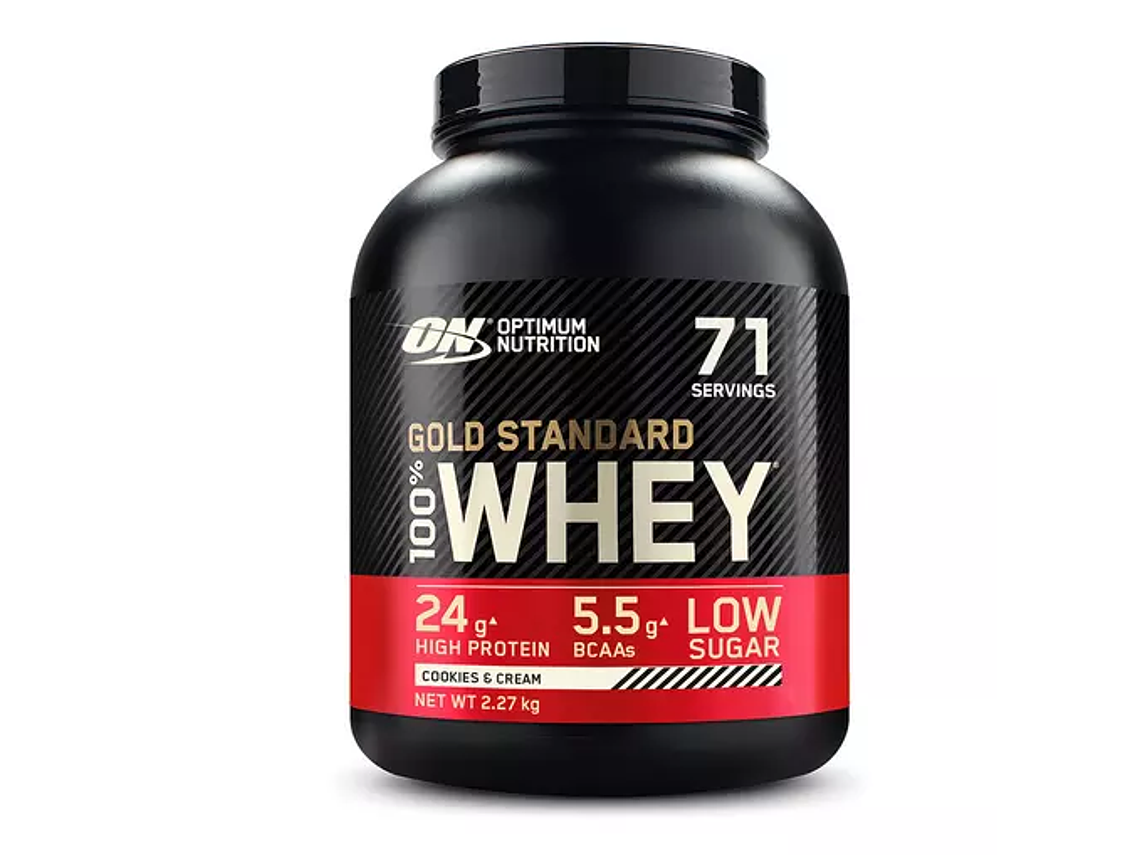 100% Whey Gold Standard  Cookies And Cream Optimum Nutrition 2