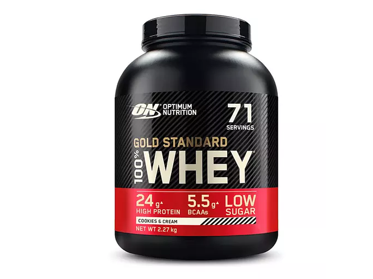 100% Whey Gold Standard  Cookies And Cream Optimum Nutrition 2