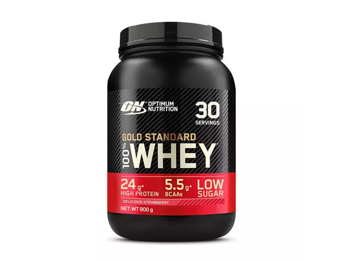 100% Whey Gold Standard  Morango Optimum Nutrition  3