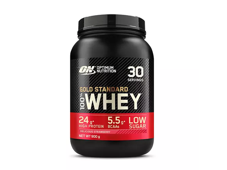 100% Whey Gold Standard  Morango Optimum Nutrition  3
