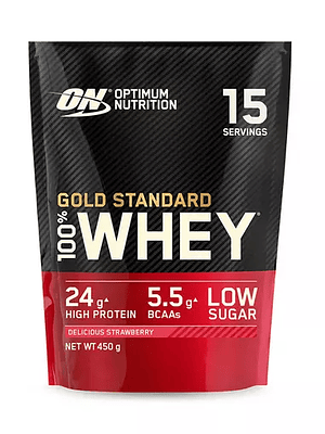 100% Whey Gold Standard  Morango Optimum Nutrition 