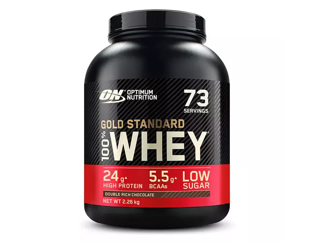 100% Whey Gold Standard  Chocolate Duplo Optimum Nutrition  5