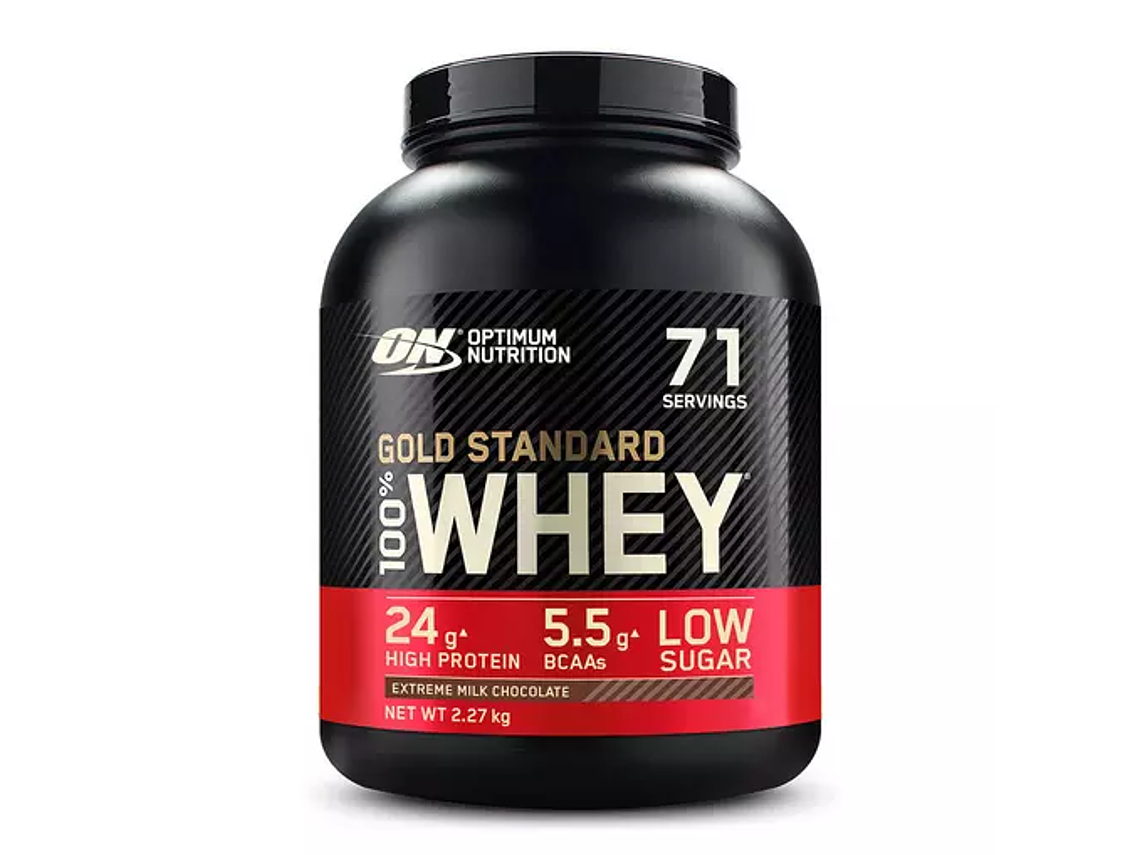 100% Whey Gold Standard Leite com Chocolate Optimum Nutrition  2