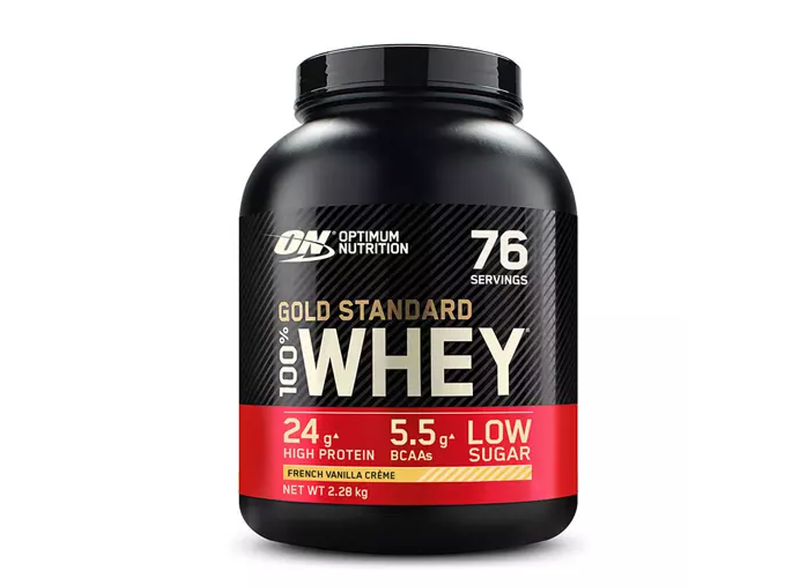 100% Whey Gold Standard  Baunilha Optimum Nutrition  2