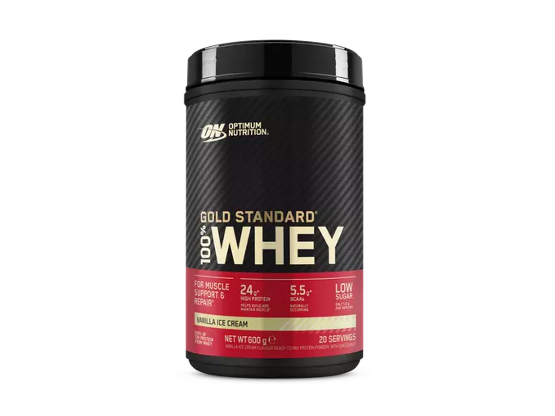 100% Whey Gold Standard  Gelado de Baunilha Optimum Nutrition 3