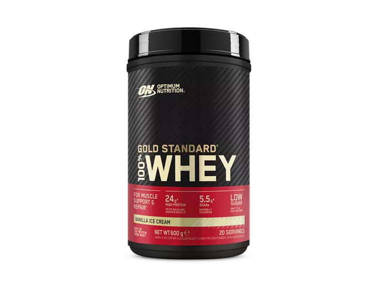 100% Whey Gold Standard  Gelado de Baunilha Optimum Nutrition 3