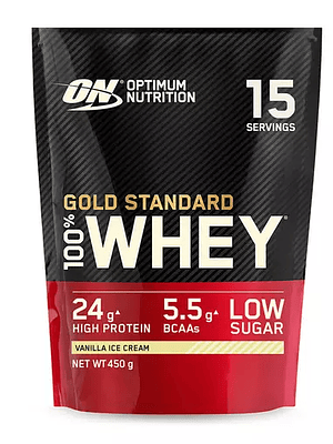 100% Whey Gold Standard  Gelado de Baunilha Optimum Nutrition