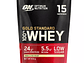 100% Whey Gold Standard  Gelado de Baunilha Optimum Nutrition - Thumbnail 2