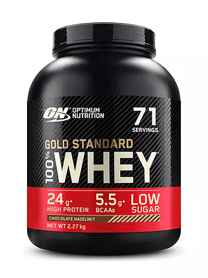 100% Whey Gold Standard  Chocolate e Avelã Optimum Nutrition