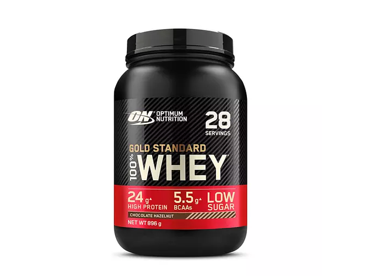100% Whey Gold Standard  Chocolate e Avelã Optimum Nutrition 1