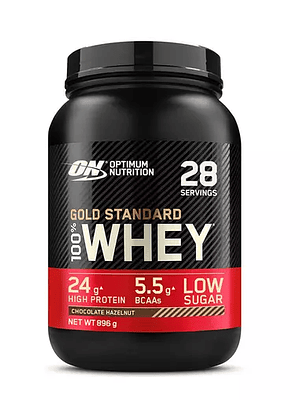 100% Whey Gold Standard  Chocolate e Avelã Optimum Nutrition