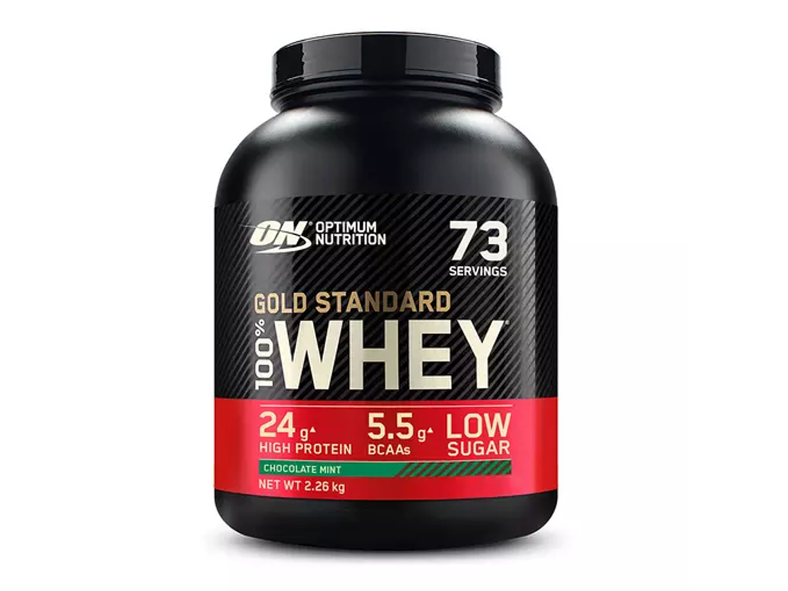 100% Whey Gold Standard  Chocolate e Menta Optimum Nutrition  2