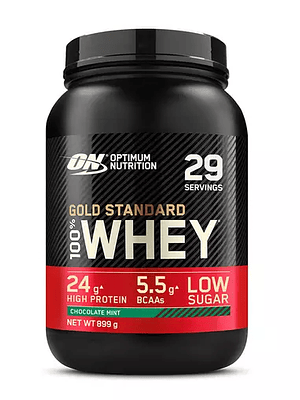 100% Whey Gold Standard  Chocolate e Menta Optimum Nutrition 