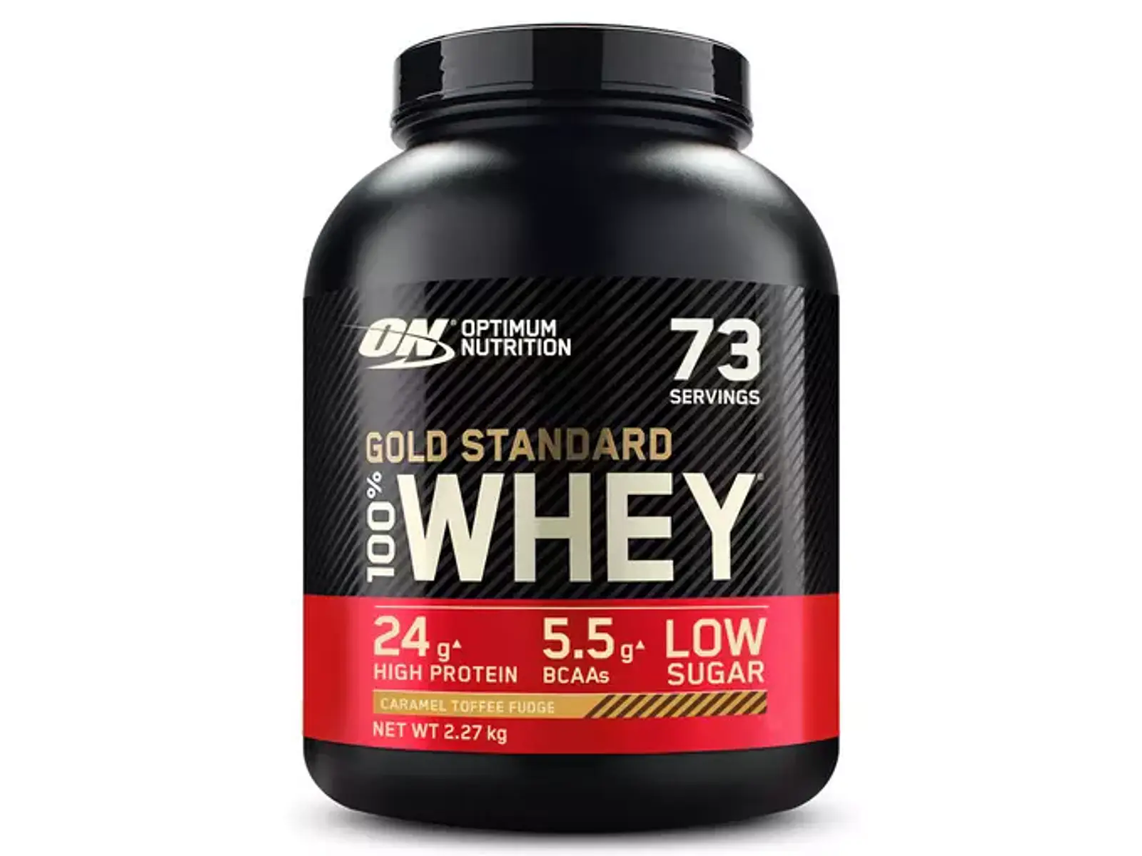 100% Whey Gold Standard  Doce de Caramelo Optimum Nutrition 1
