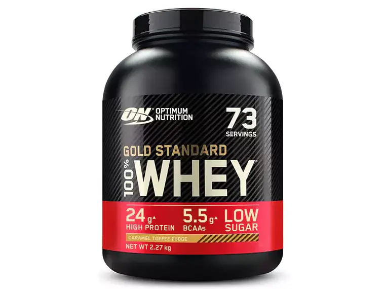 100% Whey Gold Standard  Doce de Caramelo Optimum Nutrition 1