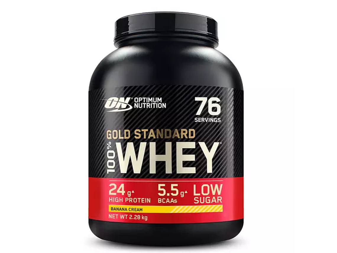 100% Whey Gold Standard  Banana Optimum Nutrition 4