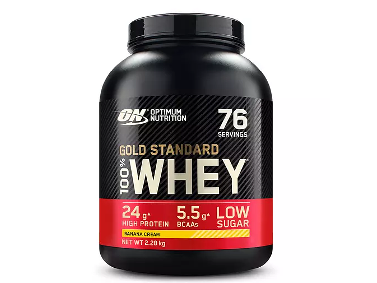 100% Whey Gold Standard  Banana Optimum Nutrition 4